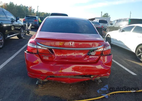 2017 Honda Accord Sport from USA, damaged, VIN 1HGCR2F54HA143297